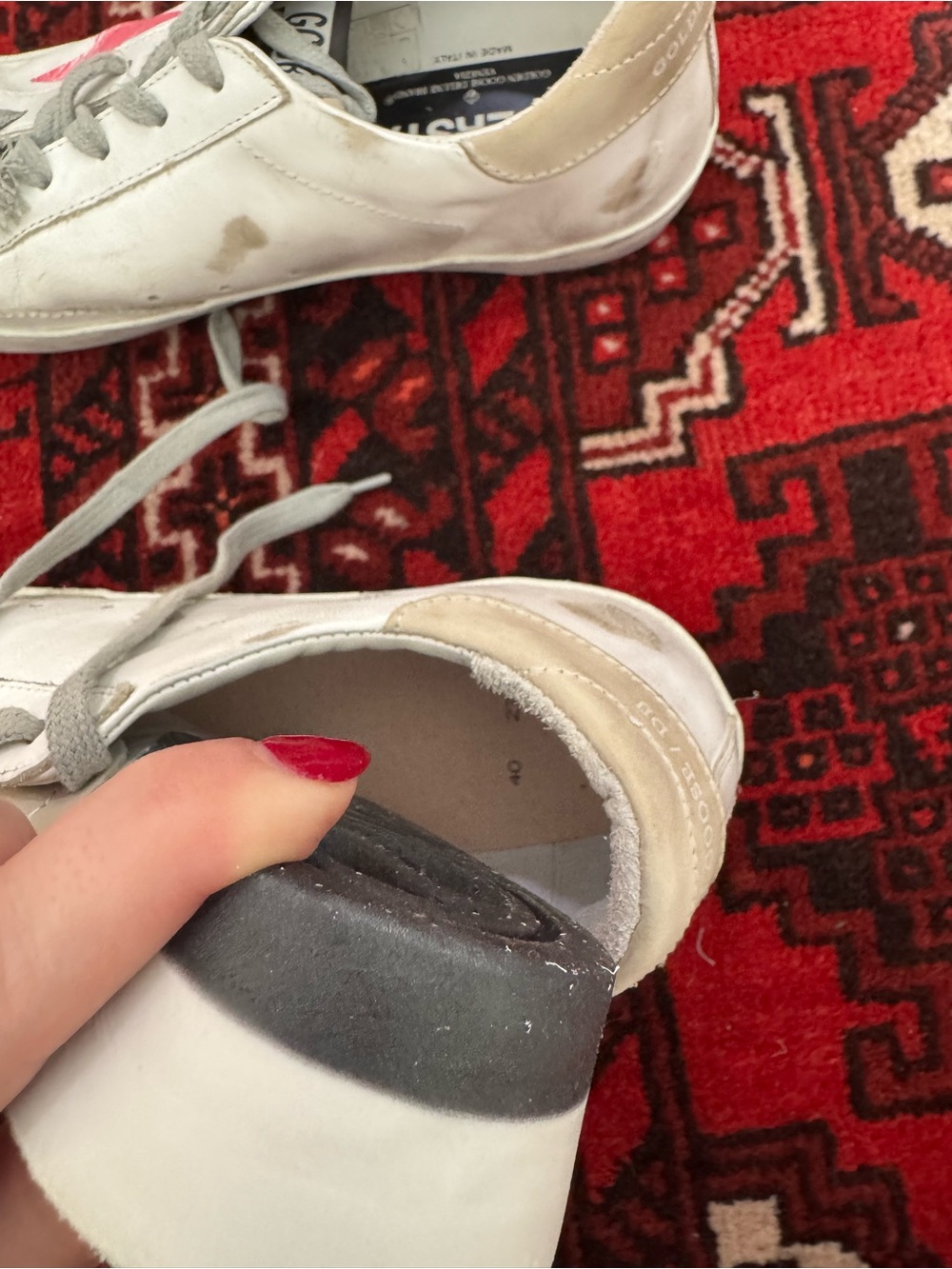 Golden Goose Pink Star Sneakers 40 - Picture 4 of 9